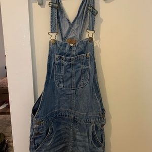 Overall Shorts